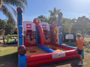 Baloncesto hinchable
