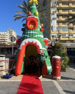 Árbol de Navidad hinchable